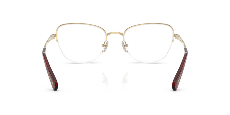 Swarovski SK1023 in Pale Gold/Burgundy Gunmetal / Demo Lens (4038) - Alternate View