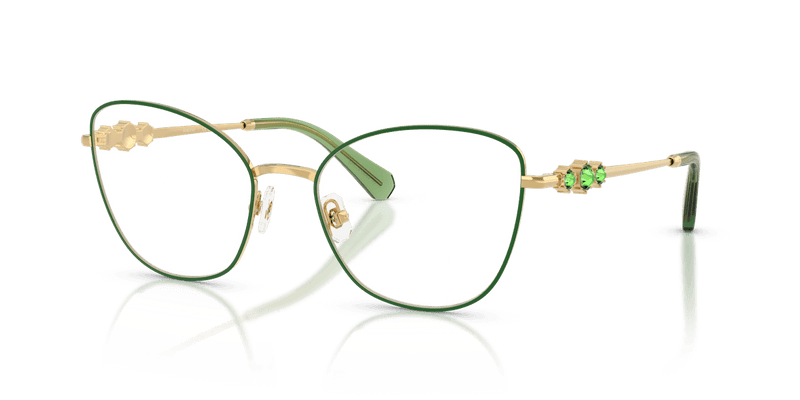 Swarovski SK1034 in Gold/Green (4044) - Alternate View