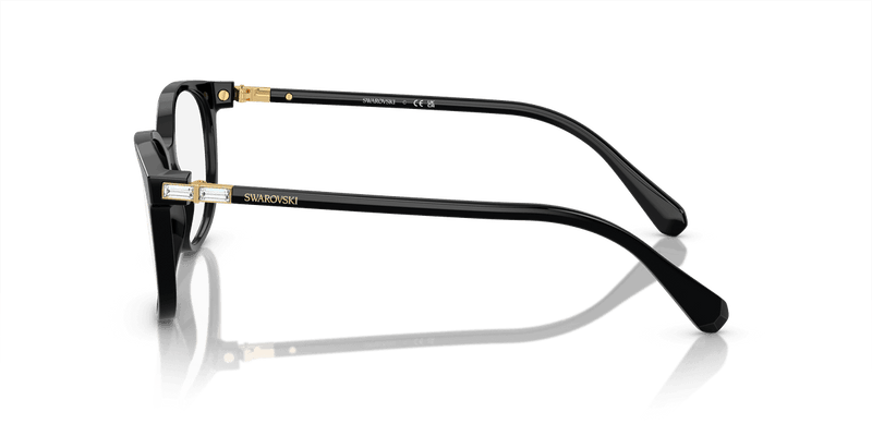Swarovski SK2002 in Solid Black (1001) - Alternate View