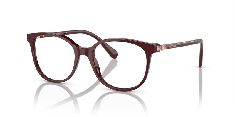 Swarovski SK2002 in Solid Burgundy (1008) - Alternate View