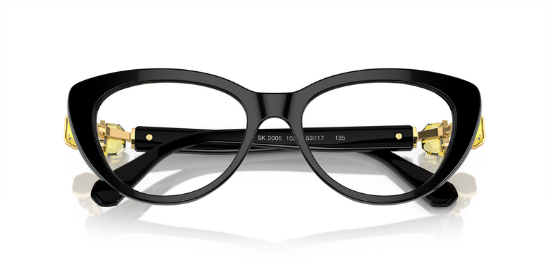 Swarovski SK2005 in Black / Demo Lens (1037) - Alternate View