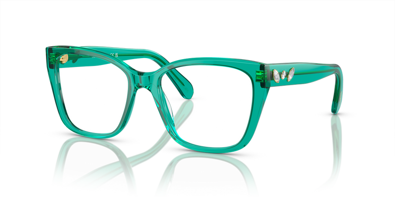 Swarovski SK2008 in Crystal Green / Demo Lens (1029) - Alternate View