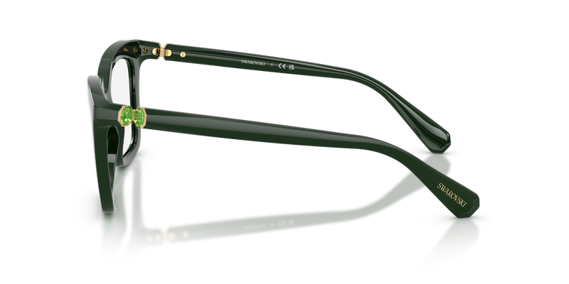 Swarovski SK2043 in Green - Alternate View