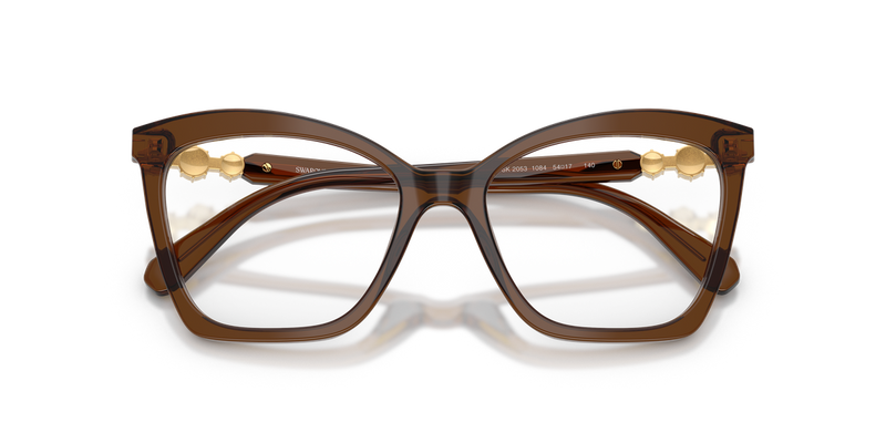Swarovski SK2053 in Transparent Brown / Demo Lens (1084) - Alternate View