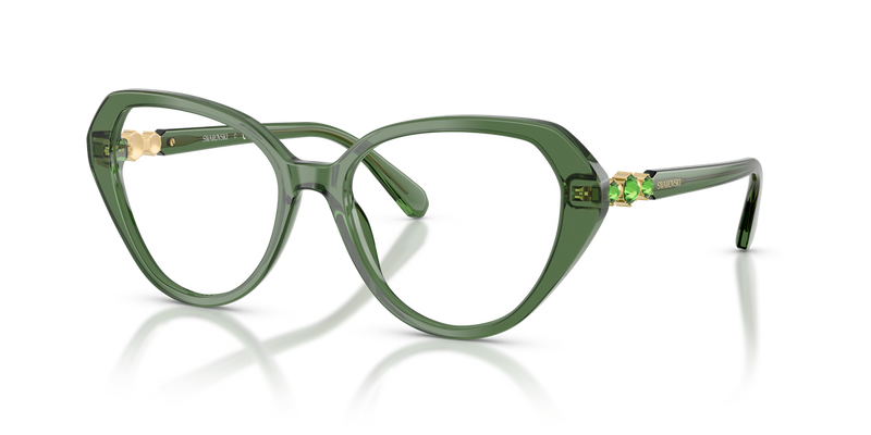 Swarovski SK2054 in Transparent Green / Demo Lens (1085) - Alternate View