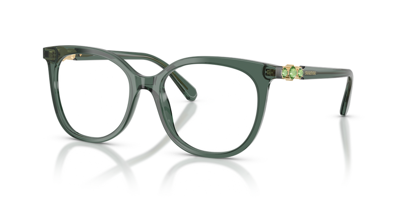 Swarovski SK2055 in Transparent Green / Demo Lens (1043) - Alternate View