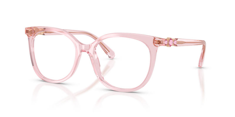 Swarovski SK2055 in Transparent Pink / Demo Lens (3001) - Alternate View