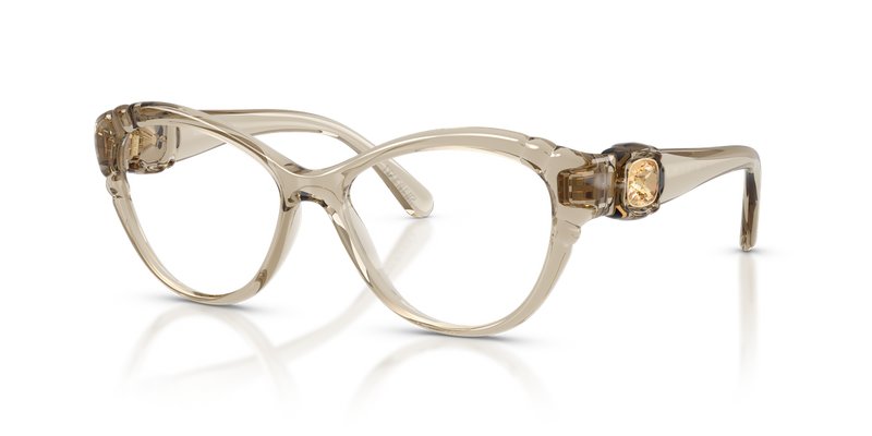 Swarovski SK2057 in Transparent Beige / Demo Lens (3003) - Alternate View