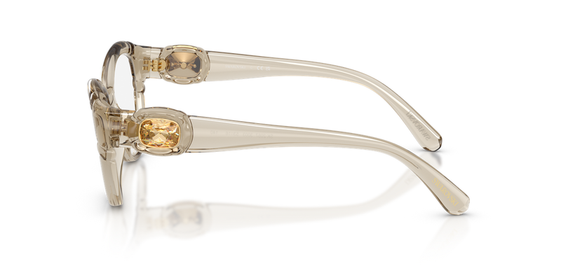 Swarovski SK2057 in Transparent Beige / Demo Lens (3003) - Alternate View