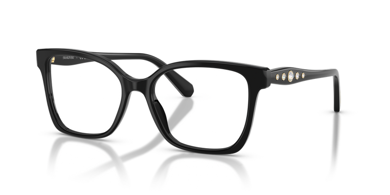 Swarovski SK2061F in Black / Demo Lens (1001) - Front View