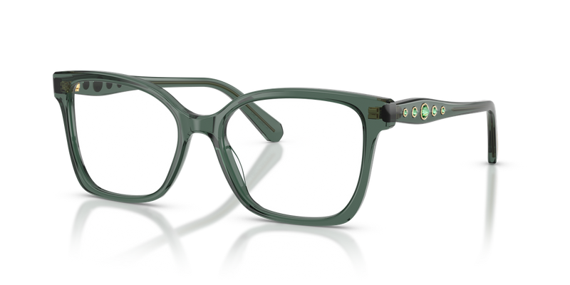 Swarovski SK2061 in Transparent Green / Demo Lens (1043) - Alternate View