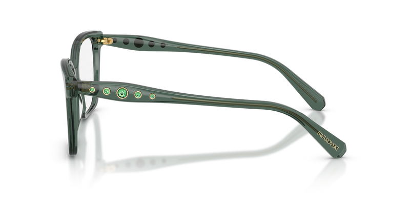 Swarovski SK2061 in Transparent Green / Demo Lens (1043) - Alternate View