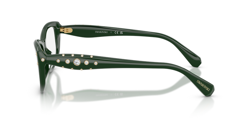 Swarovski SK2062U in Dark Green / Demo Lens (1026) - Alternate View