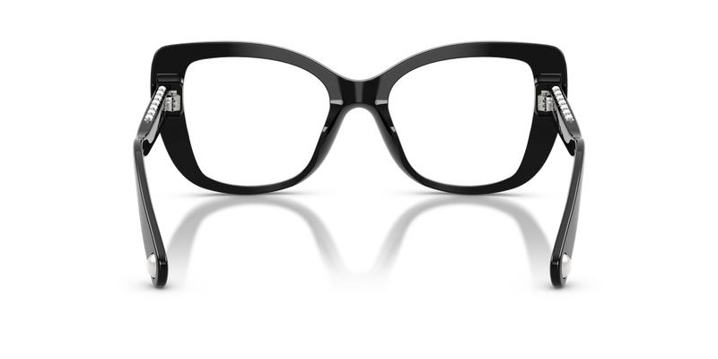 Swarovski SK2066U in Black / Demo Lens (1001) - Temple Detail