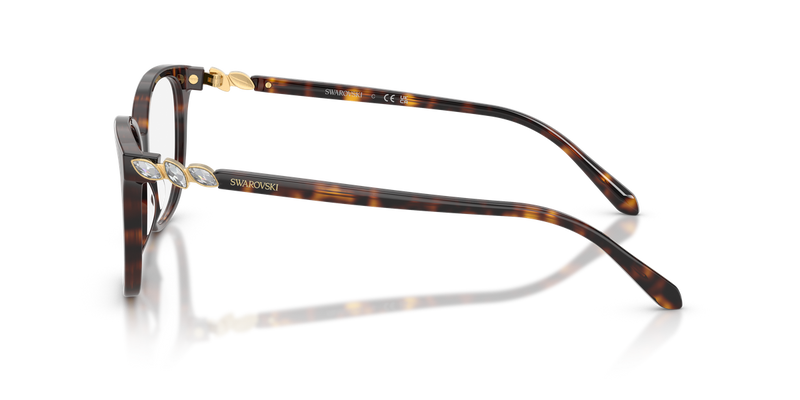 Swarovski SK2069 in Havana - Back View