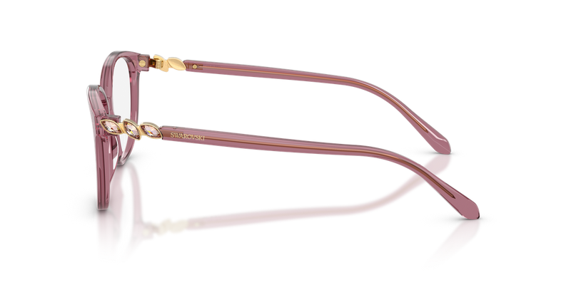 Swarovski SK2070F in Transparent Dusty Rose - Alternate View