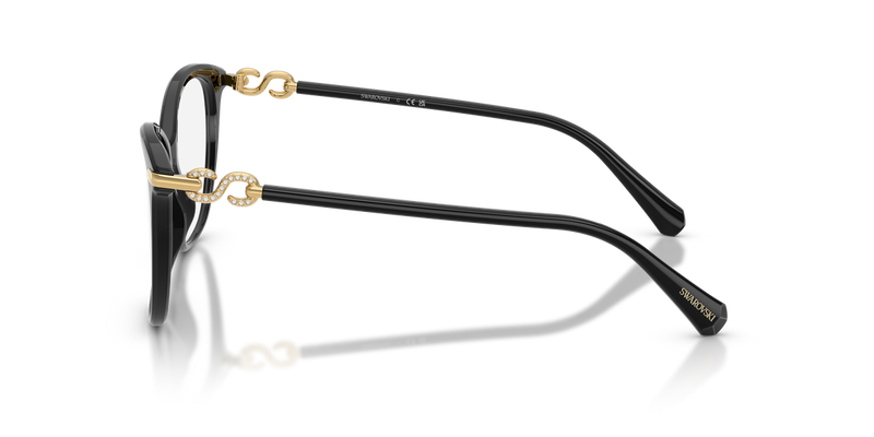 Swarovski SK2074 in Black - Back View