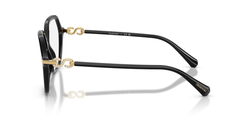Swarovski SK2075 in Black - Back View
