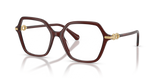 Transparent Burgundy / Demo Lens (1098)