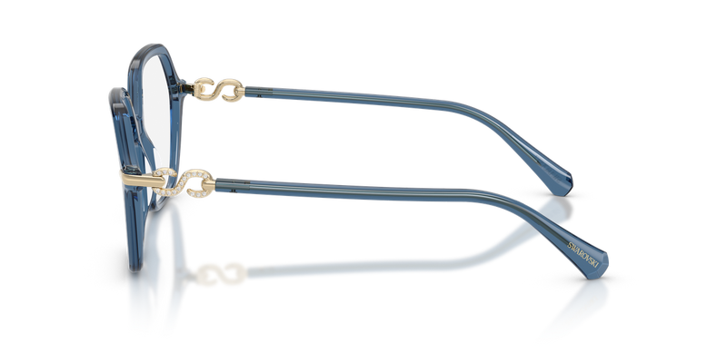 Swarovski SK2075 in Transparent Blue - Alternate View