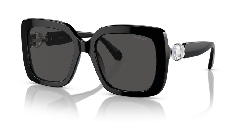 Swarovski SK6001 in Black / Dark Grey (100187) - Alternate View