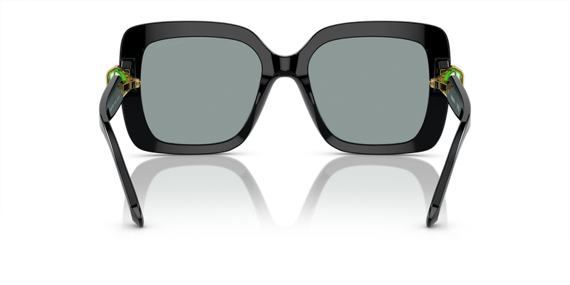 Swarovski SK6001 in Black / Dark Grey (1001/1) - Temple Detail