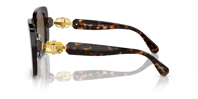 Swarovski SK6001 in Havana / Dark Brown (100273) - Alternate View