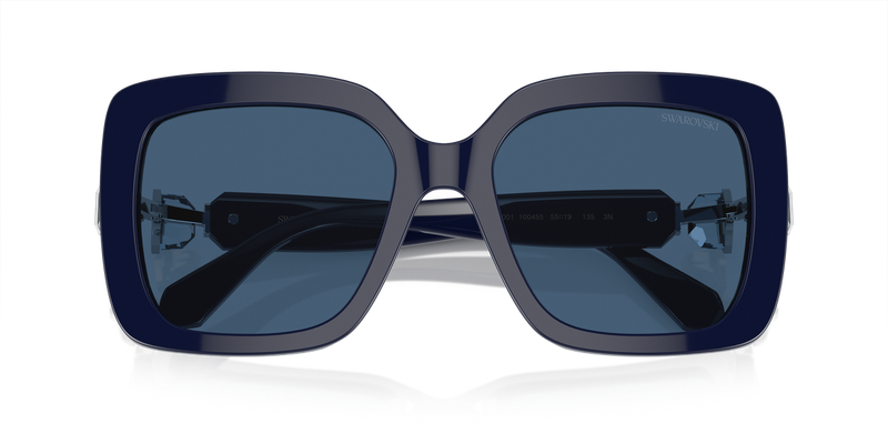 Swarovski SK6001 in Opal Blue / Dark Blue (100455) - Alternate View