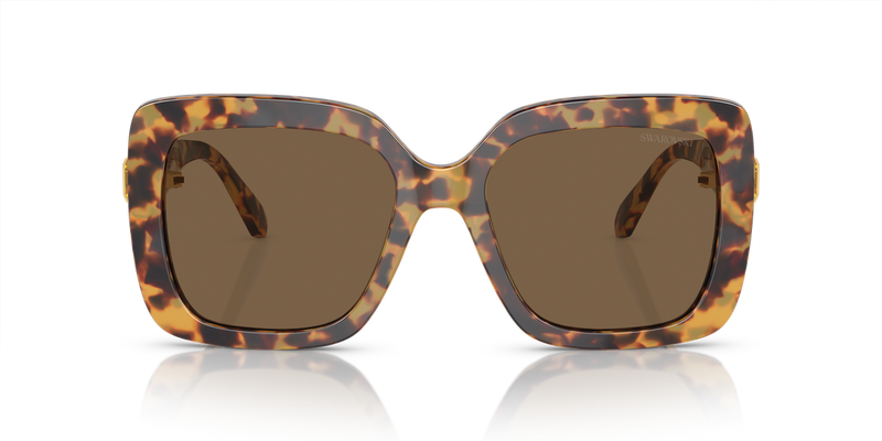 Swarovski SK6001 in Light Havana / Dark Brown (104073) - Alternate View