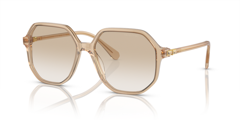 Swarovski SK6003 in Opaline Light Brown / Gradient Light Grey (103411) - Alternate View