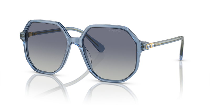 Swarovski SK6003 in Opaline Blue / Blue Gradient (10354L) - Alternate View