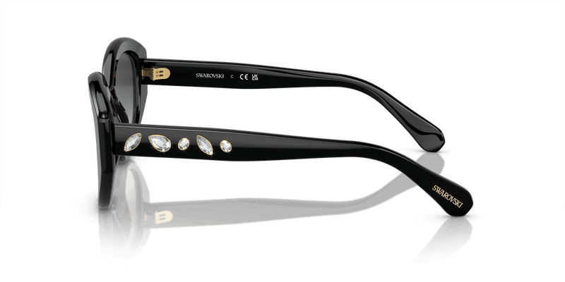 Swarovski SK6005 in Black / Grey Gradient (10018G) - Alternate View