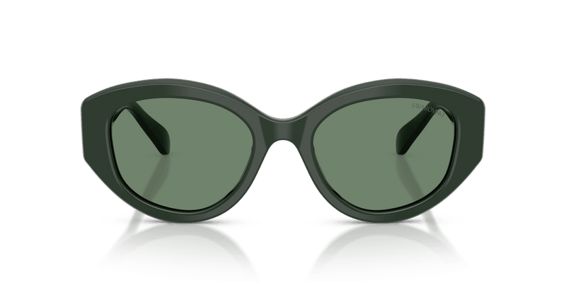 Swarovski SK6005 in Dark Green / Photo Green (1026M1) - Side View
