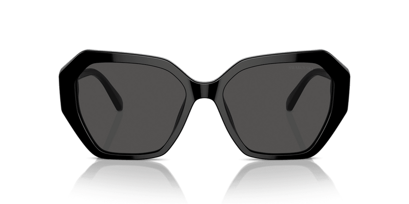 Swarovski SK6017 in Black / Dark Grey (100187) - Alternate View
