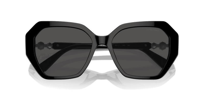 Swarovski SK6017 in Black / Dark Grey (100187) - Alternate View