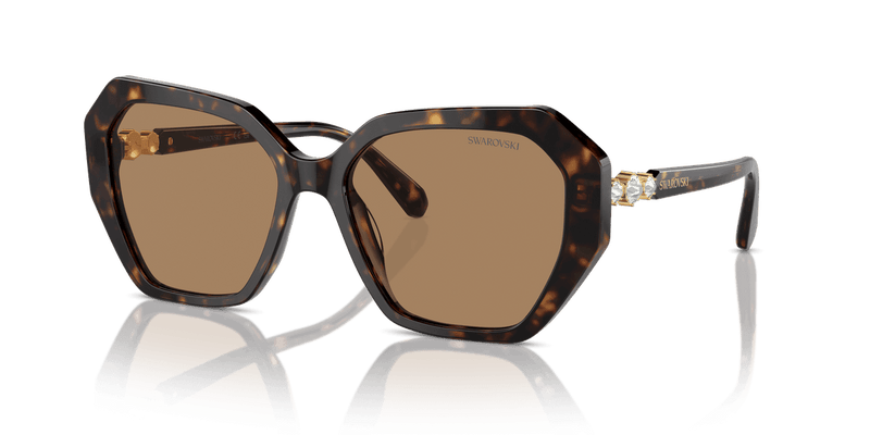 Swarovski SK6017 in Dark Havana / Photo Brown (1002M4) - Alternate View
