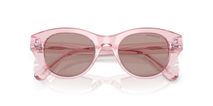 Transparent Pink / Light Purple Brown (30017N)