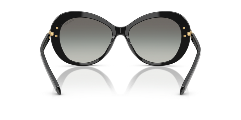 Swarovski SK6026 in Black / Grey Gradient (100111) - Temple Detail