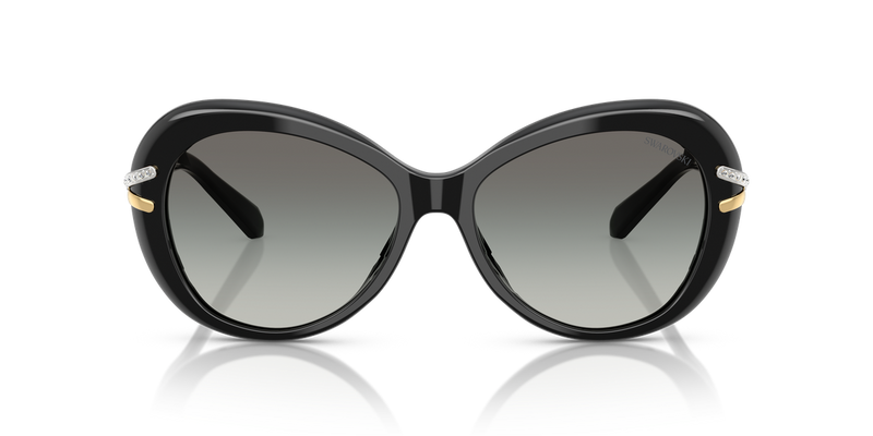 Swarovski SK6026 in Black / Grey Gradient (100111) - Alternate View