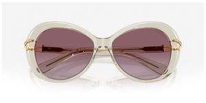 Transparent Beige / Violet Gradient (30038H)