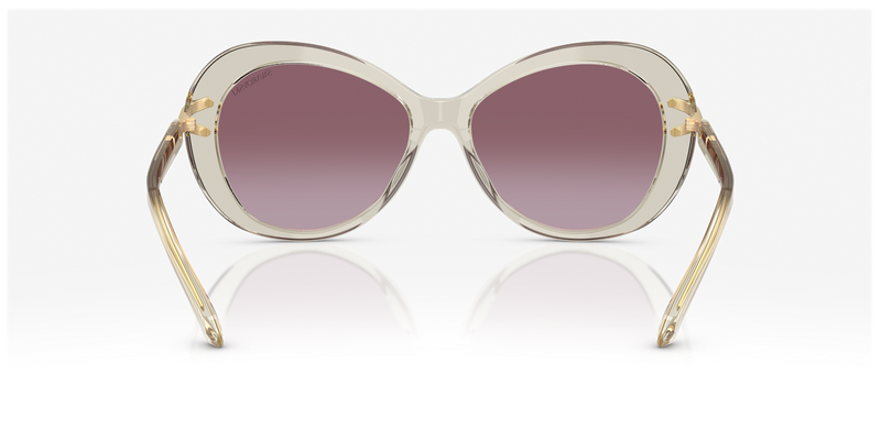 Swarovski SK6026 in Transparent Beige / Violet Gradient (30038H) - Alternate View