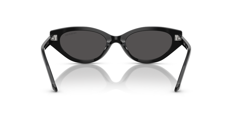 Swarovski SK6030 in Black / Dark Grey (100187) - Temple Detail