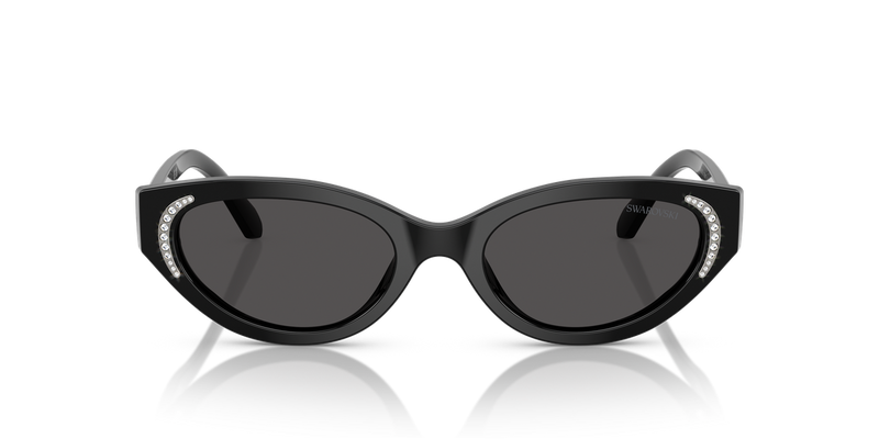 Swarovski SK6030 in Black / Dark Grey (100187) - Alternate View