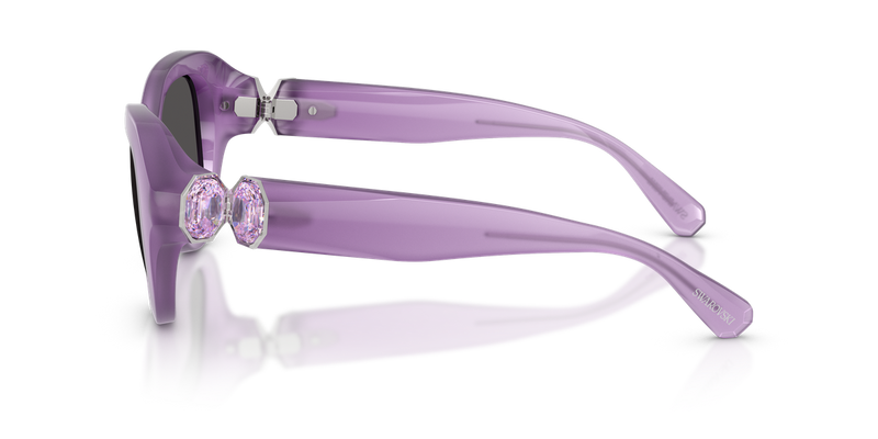 Swarovski SK6037 in Milky Lilac / Dark Grey (107587) - Alternate View