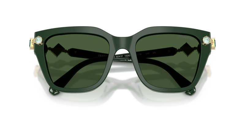 Swarovski SK6041F in Dark Green (102671) - Alternate View