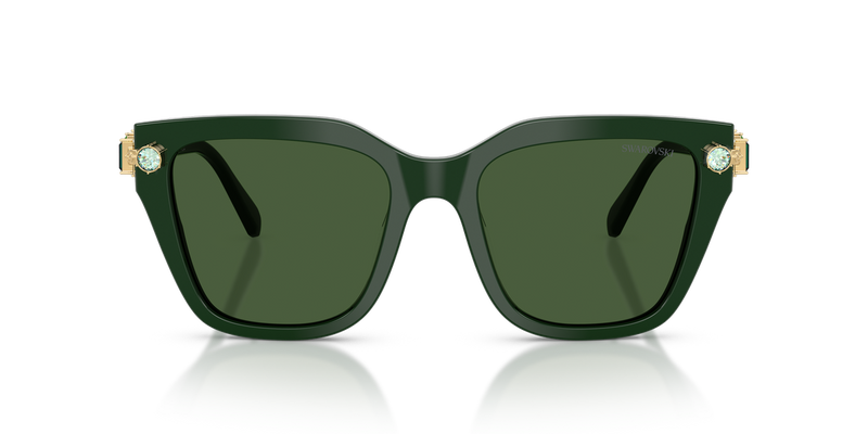 Swarovski SK6041F in Dark Green (102671) - Alternate View