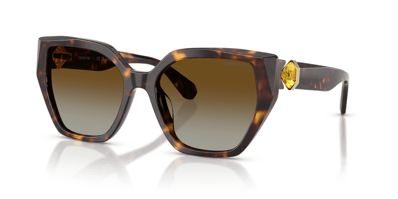 Swarovski SK6044U in Havana / Brown Gradient Polar (1002T5) - Alternate View