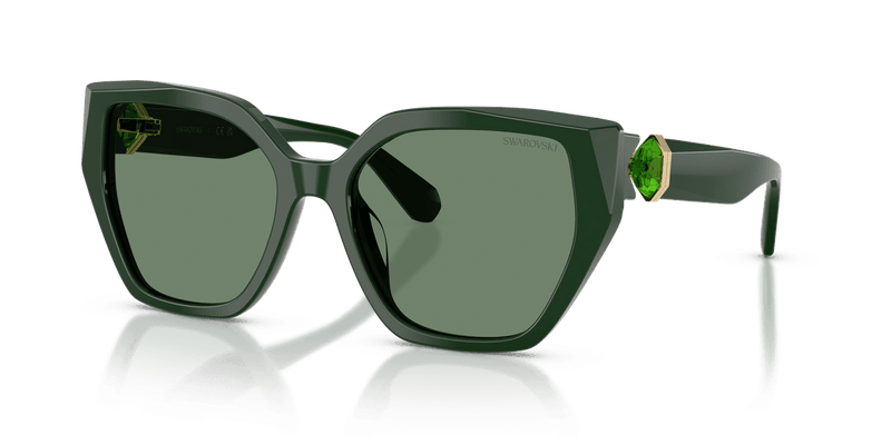 Swarovski SK6044U in Dark Green / Transition Green (1026M1) - Alternate View
