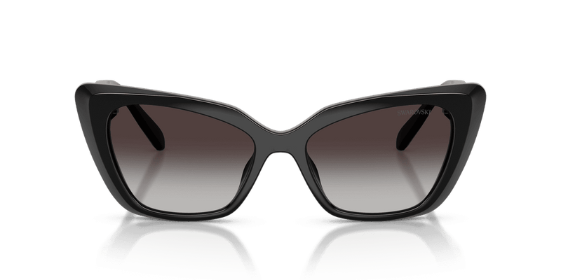 Swarovski SK6047 in Black / Grey Gradient (10018G) - Back View