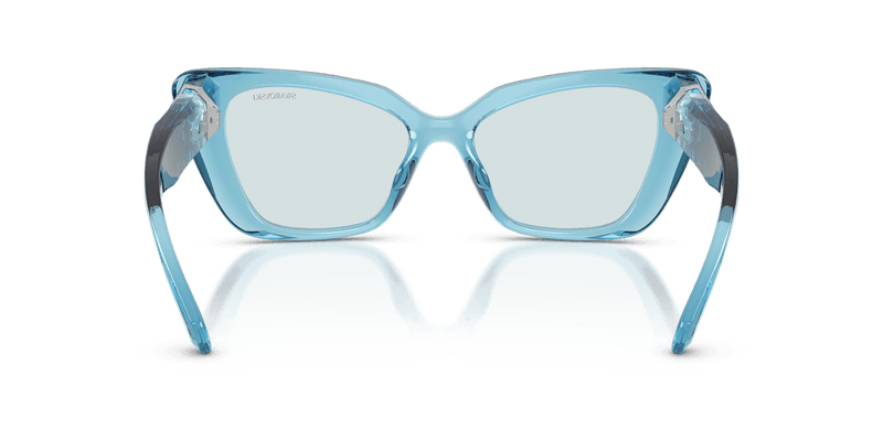 Swarovski SK6047 in Transparent Light Blue / Photo Azure (107872) - Alternate View